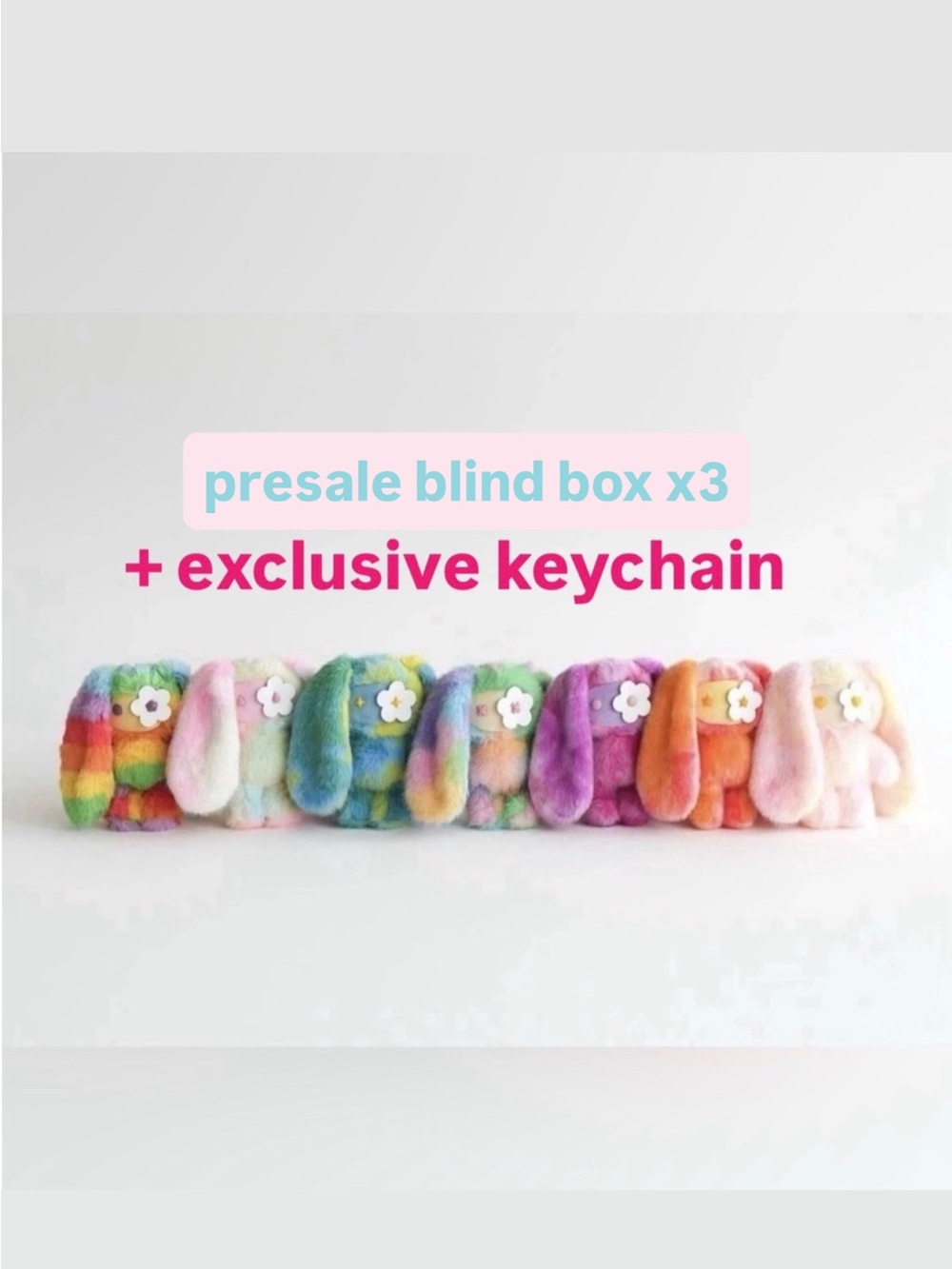 Sold out‼️CJ Hendry Rainbow Jujus x3 plus exclusive presale keychain in hand